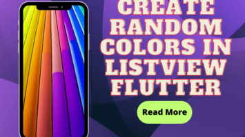 Create Random Colors in listview Flutter 1