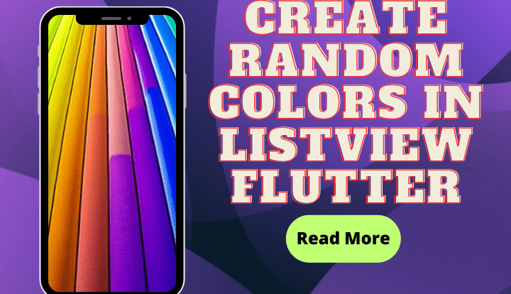 Create Random Colors in listview Flutter 1
