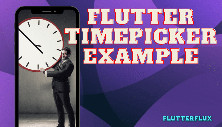 Flutter Timepicker Example