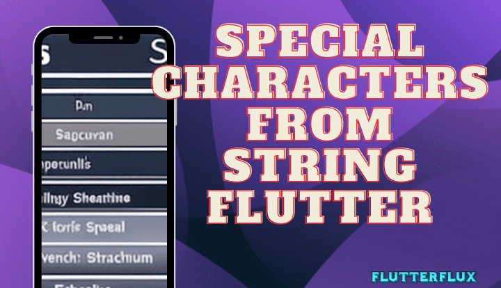 How to Remove Special Characters from String Flutter