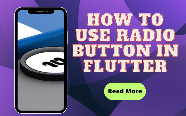 How to Use Radio Button in Flutter2