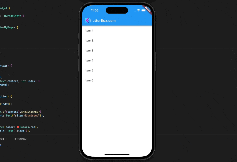 How to Add Swipe Actions Flutter